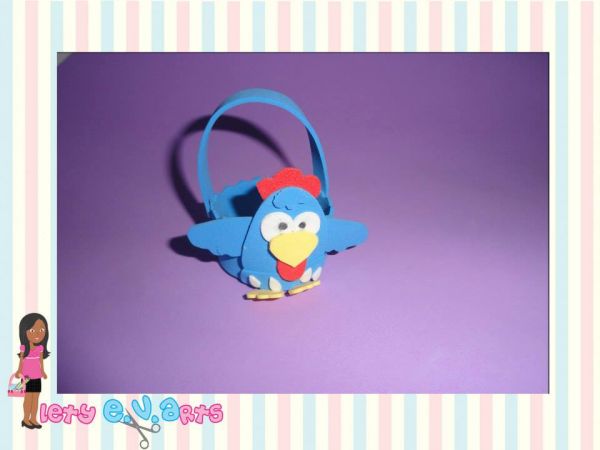 Porta doce Galinha Pintadinha
